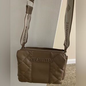 Steve Madden Crossbody Taupe Color Purse